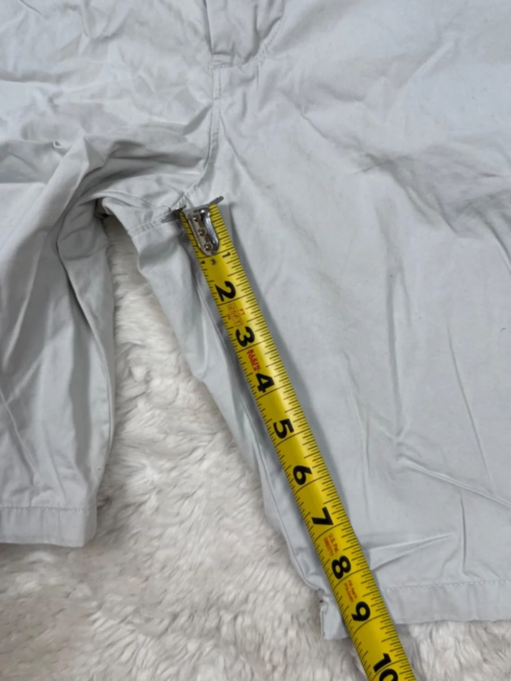 J. Crew Club 100% Cotton Chinos Light Grey 10